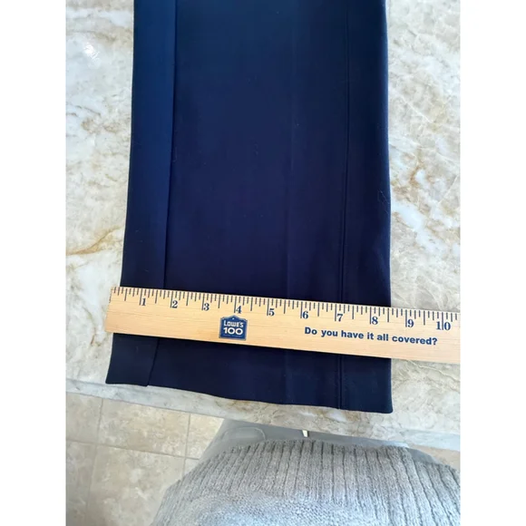 SPANX Straight wide Leg Pants 2X Navy New with tag. Stretchy workwear.